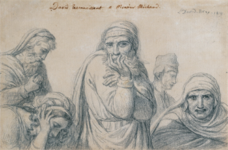 A Scene of Mourning (Composition with Five Figures)